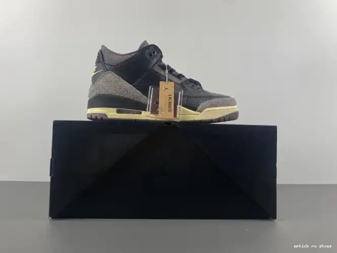 Cheap FZ4811-001 Air A Jordan x Maniere 3 Ma Black 0514